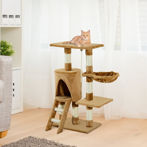 Cat Adventure Tower with Scratching Posts