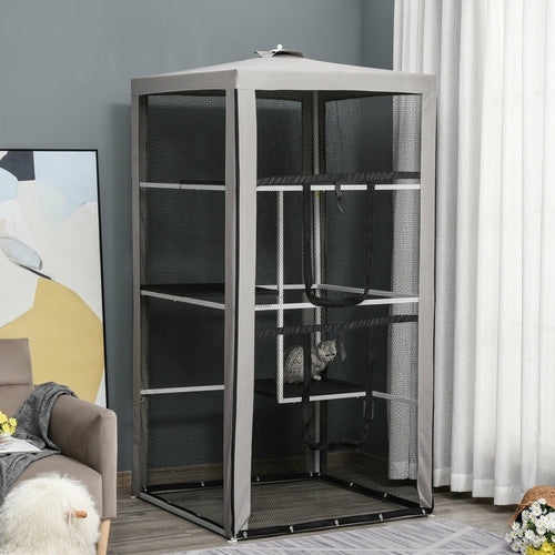 Catio Outdoor Cat Enclosure with Platforms