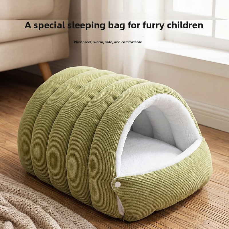 Cosy Cave Washable Enclosed Cat Bed
