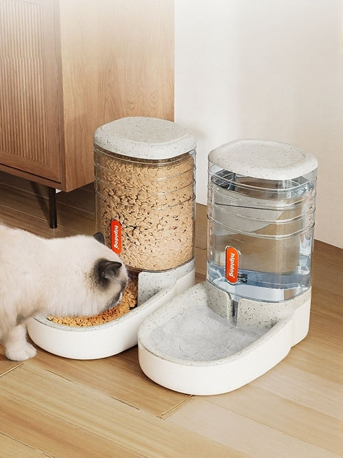 Auto-Refill Pet Food & Water Set