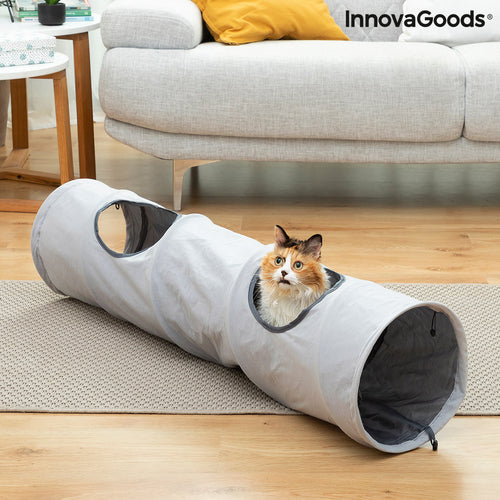 Peek-a-Boo Collapsible Cat Tunnel