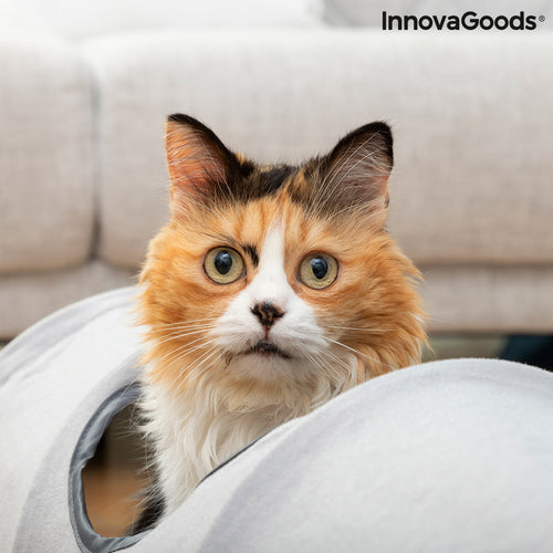 Peek-a-Boo Collapsible Cat Tunnel