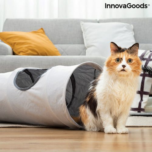 Peek-a-Boo Collapsible Cat Tunnel