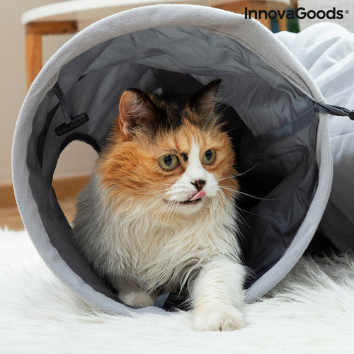 Peek-a-Boo Collapsible Cat Tunnel