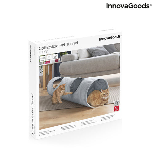 Peek-a-Boo Collapsible Cat Tunnel
