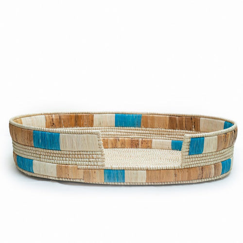 Savanna Handwoven Pet Basket Bed