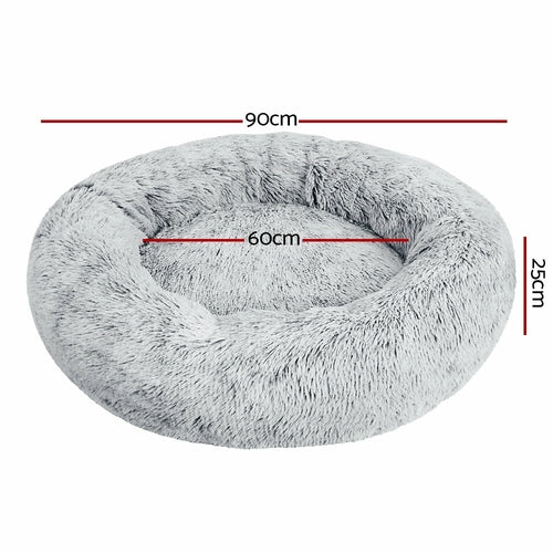 Cloud Comfort Calming Plush Pet Bed