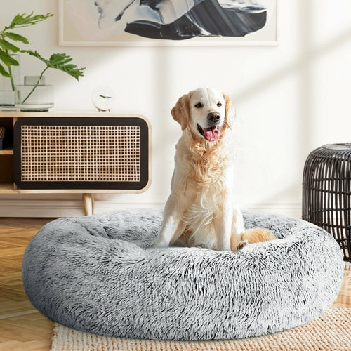 Cloud Comfort Calming Plush Pet Bed