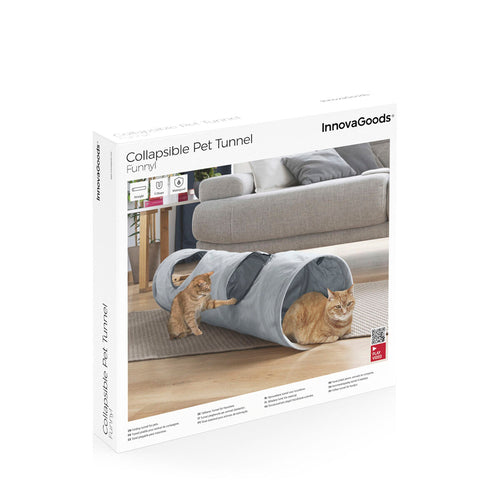 Peek-a-Boo Collapsible Cat Tunnel