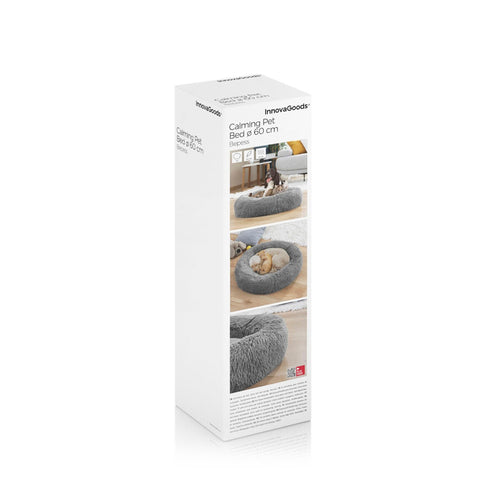 Calm Cloud Anti-Stress Round Pet Bed