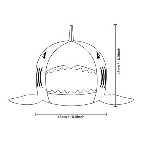 Sammy the Shark Cosy Pet Bed