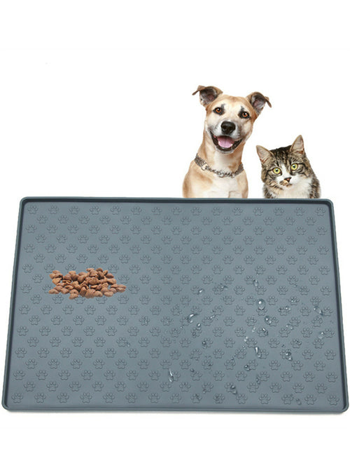 Spill-Proof Silicone Pet Feeding Mat
