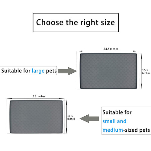 Spill-Proof Silicone Pet Feeding Mat
