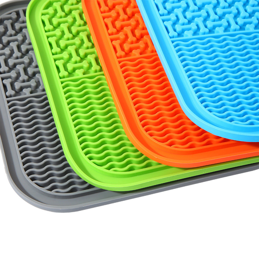 Slow-Down Silicone Lick & Feeder Mat